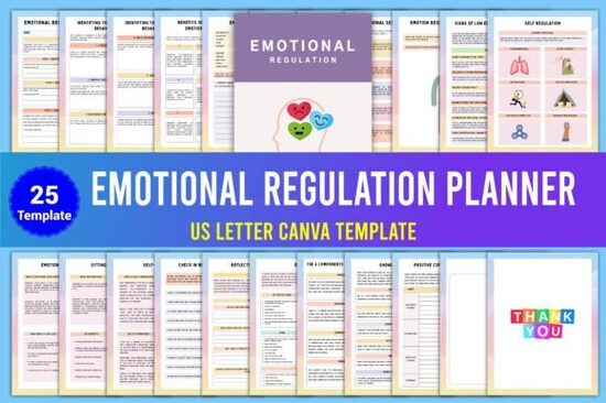 Emociju Regulācijas Stratēģijas Printējamās Lapas un PDF