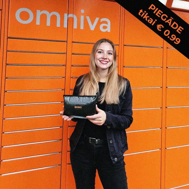 Omniva piegāde Bobo uzlīmes